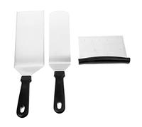 Gatuida 1 ensemble Spatule de Cuisine Acier Inoxydable avec Poignée Plastique de Outils de Cuisson Multifonctionnels pour Steak et Pâtisserie Ustensile Chaleur pour Maison et Restaurant