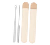 Gatuida 1 ensemble Spatule de Mélange pour Maquillage Inoxydable Étui Outil Pratique pour Mixer et Créer des Teintes Personnalisées