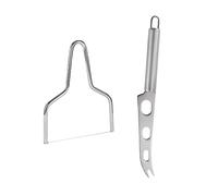 Gatuida 1 ensemble Trancheurs à Fromage Acier Inoxydable Set de Couteaux à Fromage et Trancheuse à Beurre Outil pour Cuisiner et Servir Lors des