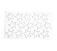 Gatuida 1 feuille Autocollants de Visage Autocollants Bijoux Gemmes pour Festivals et Maquillage Décoration Éblouissante pour Yeux et Corps