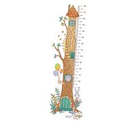 Gatuida 1 Feuille Toise Murale Adorable pour Garçon Fille Autocollant de Mesure de Hauteur Décoration Murale Outil de Mesure pour Chambre Garçon Fille Arbre