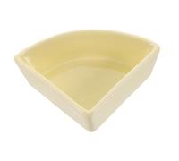 Gatuida 1 Gamelle Triangulaire pour Hamster Cochon d'Inde Anti-Basculement pour Cage À Poissons pour Chien Gamelle pour Animaux De Compagnie Bouteille d'eau Mangeoire pour