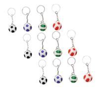 Gatuida 1 Jeu Ballon De Football De Pendentifs Colorés Décorations Pour Sacs Personnels Pour Événements Anniversaire Et Souvenirs 12 Pièces