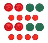 Gatuida 1 Jeu de Hockey sur Glace de Table : Mini Raquettes et palets de air Hockey en Vrac - Accessoires de Jeu de société Portables - Idéal pour Les fêtes et Les soirées de Jeux