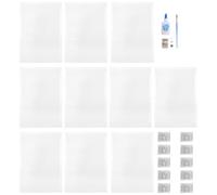 Gatuida 1 lot de feuilles de papier A4 pour herbier, pour le bricolage et | Herbier en papier A4 à fabriquer soi-même avec étiquettes pour spécimens, sachets de conservation et dessiccants, texture