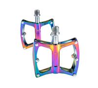 Gatuida 1 Paire Pédales de Vélo Alliage Aluminium avec Roulements Accessoires de Cyclisme Dérapants pour Vélo de Montagne Route et Utilisation Récréative
