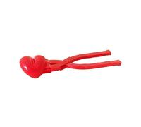 Gatuida 1 pièce Pince à Neige Forme de Cœur Extérieur Hiver pour Garçon Fille Accessoire pour Créer des et Mélanger Humide Rouge Grand Modèle Remplaçable
