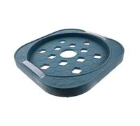 Gatuida 1 Pièce Support de réservoir d'essence Chariot pour Bouteille de de Plein air Soutien Base de réservoir d'essence Mobile Base de réservoir de pripane Acier Inoxydable Gris