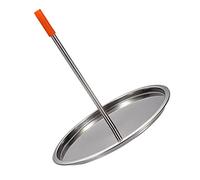Gatuida 1 pièce Support de Rôtisserie Acier Inoxydable avec Plateau Amovible pour Barbecue et Camping pour Rôtir Poulet et Viande Couleur de Couvercle Aléatoire Couleur Couleur Aléatoire