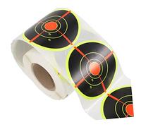Gatuida 1 Rouleau Étiquettes Autocollantes Professionnelles Papier de Gommettes Circulaires Réutilisables pour Entraînement Au à Arc Adhésif Super Collant Utilisation Intérieure et