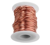 Gatuida 1 rouleau Fil de Cuivre Émaillé pour Création Fil Flexible pour Bijoux Jardinage et Décoration pour Projets DIY et Soudure