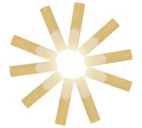 Gatuida 10 Anches de Saxophone Ténor Force 2,5 Lot de 10 Pièces Anches Traditionnelles pour Saxophone Ténor Accessoires pour Instruments de Musique Remplacement pour Utilisation