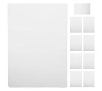 Gatuida 10 feuilles de pochoir transparentes - 47,4 x 14 cm - Guide de dessin pour enfants - Gabarit en plastique réutilisable pour projets de bricolage