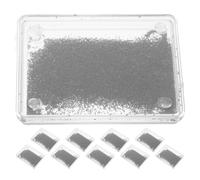 Gatuida 10 limailles de Fer - Expériences scientifiques avec de la Limaille de Fer magnétique pour Les démonstrations en Classe de Physique - Outil pédagogique pour l'expérience du Champ