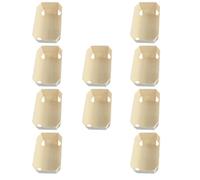 Gatuida 10 Moules Bois Rectangulaires 140x90x45 Mm, Plaques de Cuisson Antiadhésives Multifonctions, Gâteau et Toast, Ensemble de 10 Pièces, Usage Domestique et Professionnel