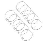 Gatuida 10 pièces Anneaux à Ressort pour Spot Lot de Clips de Fixation pour Ampoule Compatible Downlight et Lampe Halogène Installation Rapide et Design Élégant