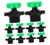 Gatuida 10 Pièces Arroseur Rotatif Circulaire Micro Jardin Irrigation Sprinkler Rotatif Atomiseur à Buse Pièces De Pulvérisateur Agricole Pulvérisateur De Buse De Tuyau D'arrosage PP Vert