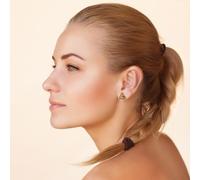 Gatuida 10 pièces Base de Boucles Oreilles Acier Inoxydable Supports Géométriques Triangulaires Dorés pour Fabrication Bijoux DIY Accessoires de Conclusions Boucles Oreilles