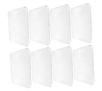 Gatuida 10 pièces BBQ Grill Mesh Mat Rectangular Disposable Aluminum Grill Liners for Outdoor Barbecue Cooking