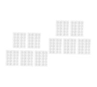 Gatuida 10 Pièces cartons d'oeufs anciens petit réfrigérateur œufs conteneur de stockage d'oeufs porte-oeufs plateau d'oeufs casier à oeufs carton d'oeufs coton perlé poubelle blanche