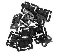 Gatuida 10 pièces Clips Rotatifs pour Tuyau Hydratation Accessoires Camping Pinces de Fixation Multifonctions pour Tuyaux Eau de à Dos Maintien Sécurisé des Tubes de Poche à Eau