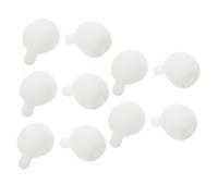 Gatuida 10 pièces DIY Bubble Insert Balls for Plush Doll Accessories Soft Rubber Core Replacement for Interactive Bubble Blowing Toys Safe and Kid-Friendly Squeeze Toy Parts