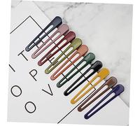 Gatuida 10 pièces Lot de Barrettes à Cheveux Duckbilled pour Filles Pinces Solides Acier Inoxydable Design Élégant et Simple Maintien Ferme sans Laisser de Trace Couleur Couleur Aléatoire