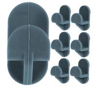 Gatuida 10 pièces Lot de Clips de Support Plastique pour Étagères de Congélateur Fixation Sûre et Facile à Installer pour Réfrigérateur et Armoire Congélateur Accessoires Compacts et pour