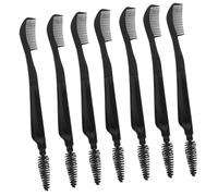 Gatuida 10 pièces Lot de Pinceaux Sourcils Double Embout avec Brosse Spirale et Peigne Multifonction pour Maquillage Précis des Sourcils et Cils Outil Portable et Léger pour Femmes