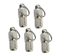 Gatuida 10 pièces Pendentif Anti-perte pour Collier Animal Plaques Identité Légères et Durables pour Chiens et Chats Accessoires de Collier avec Anneau de Fixation
