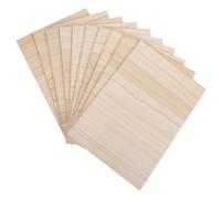 Gatuida 10 pièces Planche de Taekwondo Incassable Bois de Planches de Frappe pour Entraînement Professionnel et Évaluation des Arts Martiaux Accessoire de Karaté pour Garçon Fille et