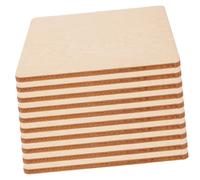 Gatuida 10 pièces Planches Naturel pour Modélisme DIY Résistantes à Humidité de Tilleul pour Maquettes Architecturales et Projets Artisanaux