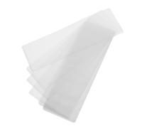 Gatuida 10 pièces Pochette de Protection Transparentes pour Marque Pages PVC avec Protège Pages Imperméables et pour Affichage et Bricolage