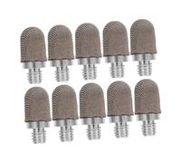 Gatuida 10 Pièces Stylus Pen Tips Replacement Set Capacitive Mesh Fiber Nibs Compatible with Various Touchscreens for Writing Drawing and Office Use