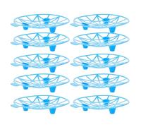 Gatuida 10 Pièces Support pour Melon Bleu en Plastique, Stable | Surface Lisse, Installation Simple, Maintien Sûr, pour Cultures et Espaces Verts, Aide à Éviter la Chute