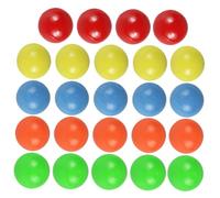 Gatuida 100 pièces Boules Colorées Petites pour Apprentissage Mathématique Éducatif Garçon Fille Coordination Visuelle et Reconnaissance Couleurs