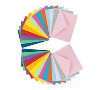 Gatuida 100 pièces Enveloppes Colorées Petites pour Étudiants et Pratiques pour Économies et Rangement Bureau