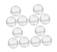 Gatuida 100 Pièces Étui à Oeufs Gacha Boule De Gomme Machine Balles Tordues Balle Vide Multifonction Balle Vide Pour La Fête Boules Simples à Remplir Balles à Remplir Plastique