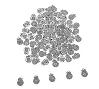 Gatuida 100 pièces Five Element Pendant Charms For Jewelry Making Vintage Chinese Style Alloy Charms For Necklace Bracelet Earrings Mixed Pack