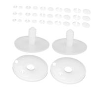 Gatuida 100 Pièces Joints de Squelette Mobiles pour Poupées Accessoires Plastique pour Artisanat Connecteurs pour Peluches et Jouets Déformables Kit DIY pour Projets de Marionnettes et