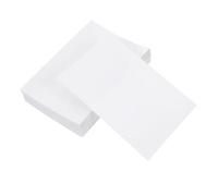 Gatuida 100 pièces Laminage Auto Adhésives Transparentes PVC Film de Protection Non Réfléchissant pour Photos et Documents pour Projets DIY et Utilisation
