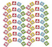 Gatuida 100 pièces Lot de Magnets Forme Pouce Colorés pour Tableau Autocollants Magnétiques et pour Récompenses Scolaires Bureau et Frigo