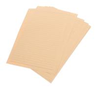 Gatuida 100 pièces Papier à Lettres Vintage Kraft Ligné pour Écriture Créative Invitations Poésie et Rétro Papier Écriture Robuste pour Usage Artistique et Événements Spéciaux