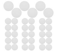 Gatuida 100 pièces Papier Filtre Laboratoire Quantitatif Diamètre Cercles Absorbants Vitesse Moyenne pour Analyse Liquide Précise Expérience Chimie