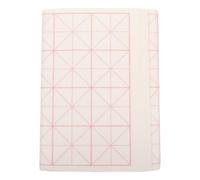 Gatuida 100 pièces Papier Xuan pour Calligraphie Chinoise Cases Demi-cuit Anti-traversée Portable pour Apprentissage et Pratique de Écriture Au Pinceau
