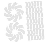 Gatuida 100 pièces Patch Cou Anti-rides Ultra-fin Soie Naturelle Lot pour Femmes Masque de Soin Hydratant et Raffermissant Du Cou