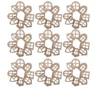 Gatuida 100 Portes et fenêtres Miniatures en Bois Non peintes pour Maison de fées, à Monter soi-même, pour décorer Un Jardin, Un Arbre ou Une Maison de poupée.
