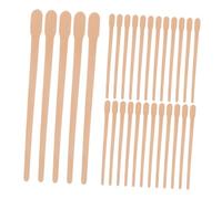 Gatuida 1000 Pièces Bâtons Cire Bois pour Épilation Visage et Sourcils Spatules Solides Application Uniforme Cire Dépilatoire Sticks Portables et Corps Usage Maison et Voyage
