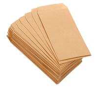 Gatuida 100pièces Enveloppes Kraft pour Stockage De Petits Objets Clés Et Souvenirs avec Adhésif