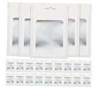 Gatuida 100pièces Lot de Pochettes à Bijoux Sacs De Rangement Portables pour Boucles Oreilles Colliers Et Petits Objets